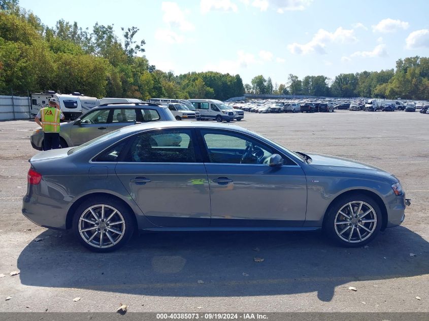 2016 Audi A4 2.0T Premium VIN: WAUAFAFLXGN003301 Lot: 40385073