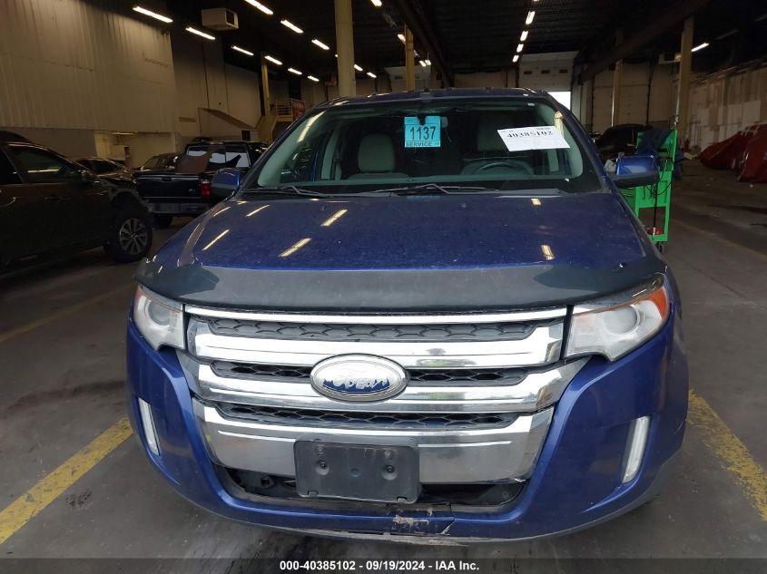 2013 Ford Edge Sel VIN: 2FMDK4JCXDBA15424 Lot: 40385102