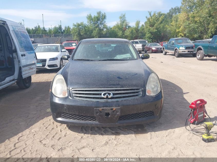 2005 Infiniti G35 VIN: JNKCV51E45M218172 Lot: 40385123