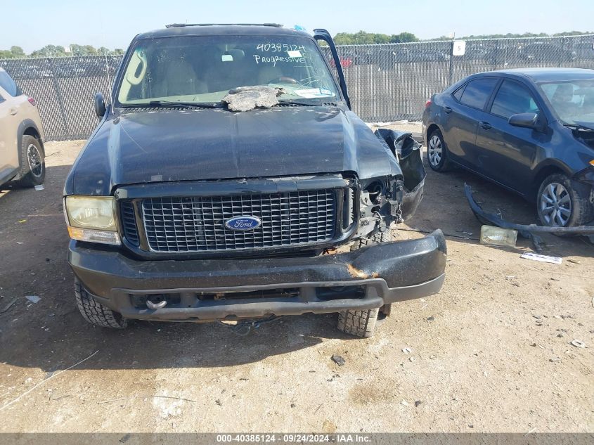 2004 Ford Excursion Limited VIN: 1FMSU43P84EB94939 Lot: 40385124