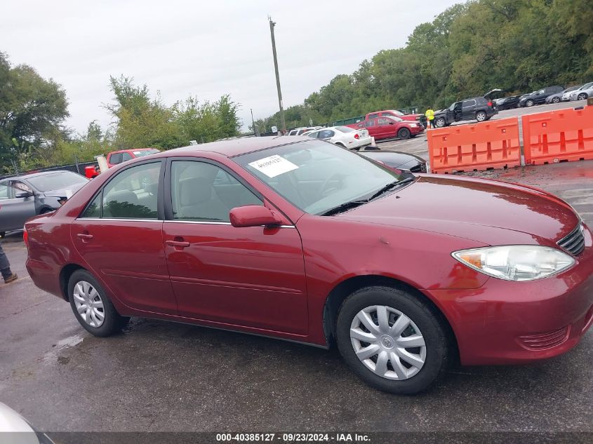 2006 Toyota Camry Le VIN: 4T1BE32K86U155743 Lot: 40385127