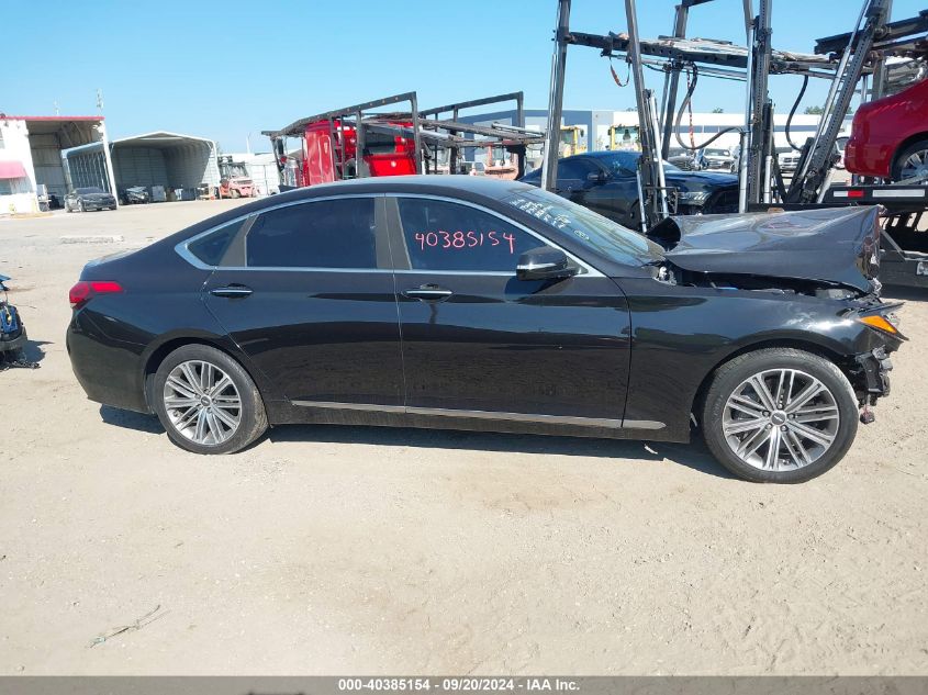 KMHGN4JE5JU234268 2018 Genesis G80 3.8