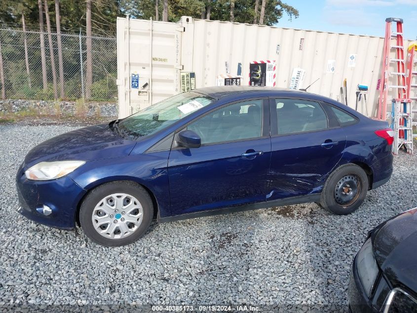 2012 Ford Focus Se VIN: 1FAHP3F23CL163372 Lot: 40385173