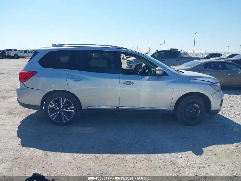 2020 Nissan Pathfinder Platinum 2Wd VIN: 5N1DR2DN1LC601666 Lot: 40385174