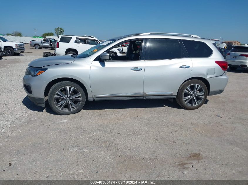 2020 Nissan Pathfinder Platinum 2Wd VIN: 5N1DR2DN1LC601666 Lot: 40385174