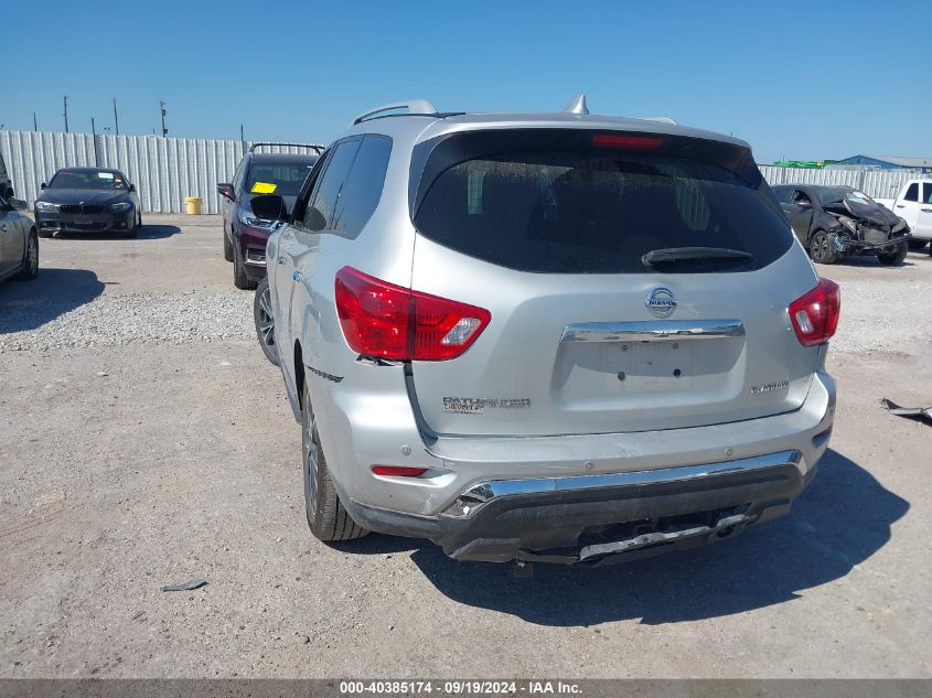 2020 Nissan Pathfinder Platinum 2Wd VIN: 5N1DR2DN1LC601666 Lot: 40385174