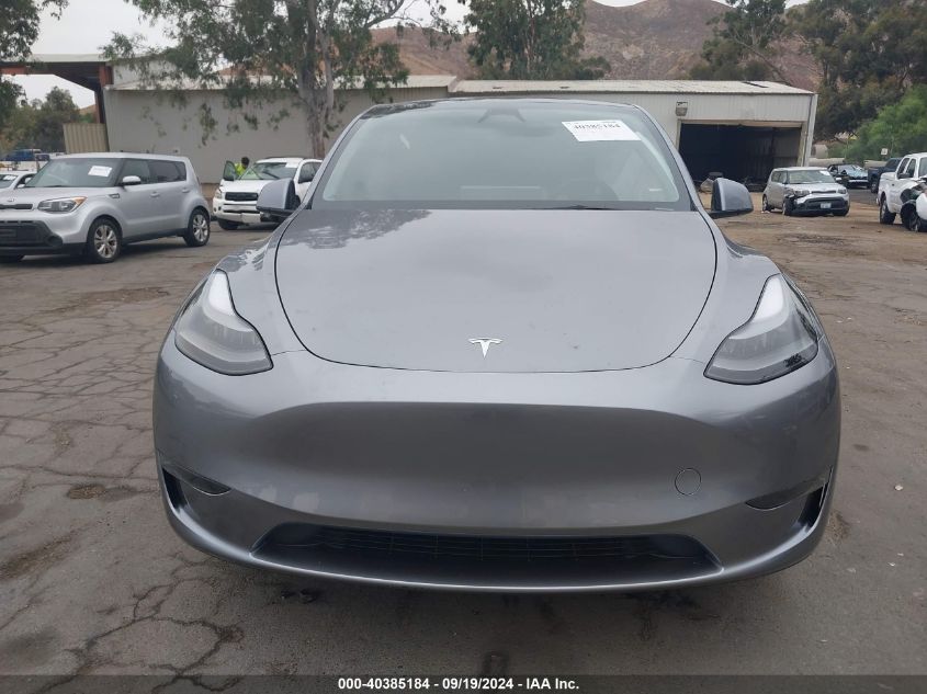 2024 Tesla Model Y Long Range Dual Motor All-Wheel Drive/Rwd VIN: 7SAYGDED2RA318508 Lot: 40385184