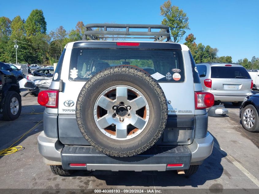 2007 Toyota Fj Cruiser VIN: JTEZU11F270004545 Lot: 40385193