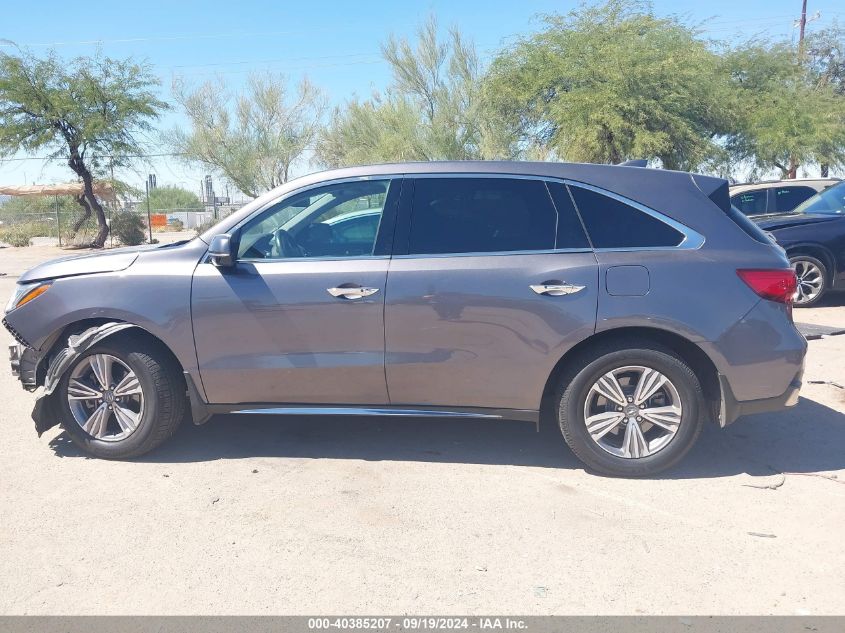 2020 Acura Mdx Standard VIN: 5J8YD4H39LL043382 Lot: 40385207