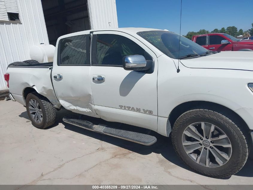 2018 Nissan Titan Sl VIN: 1N6AA1E61JN502554 Lot: 40385209