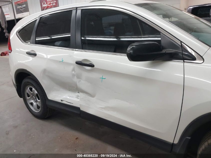 2014 Honda Cr-V Lx VIN: 5J6RM3H33EL043114 Lot: 40385220