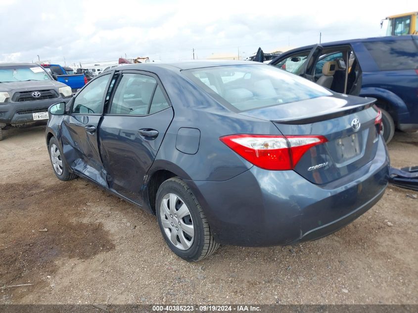 2014 Toyota Corolla Le Eco VIN: 2T1BPRHE7EC046284 Lot: 40385223