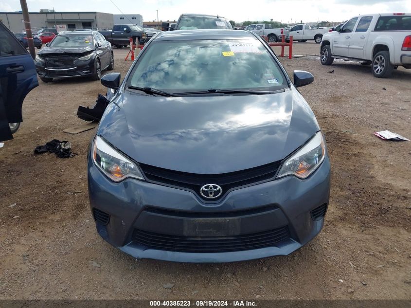 2014 Toyota Corolla Le Eco VIN: 2T1BPRHE7EC046284 Lot: 40385223