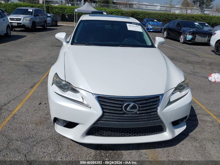 2014 Lexus Is 250 VIN: JTHBF1D29E5006123 Lot: 40385253