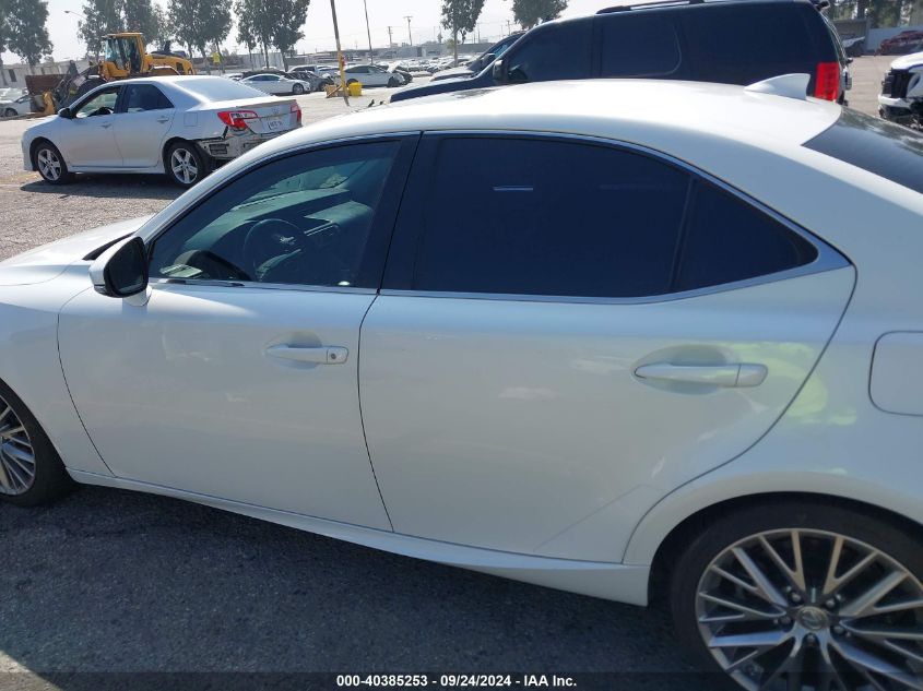 2014 Lexus Is 250 VIN: JTHBF1D29E5006123 Lot: 40385253