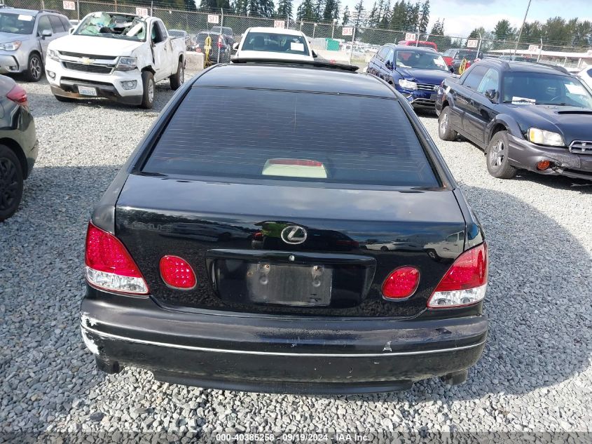 2000 Lexus Gs 300 VIN: JT8BD68S7Y0103870 Lot: 40385258