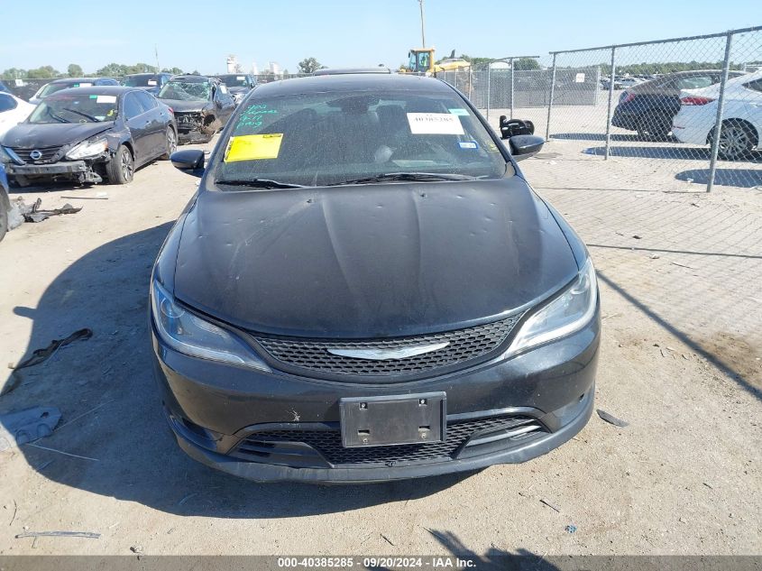 2015 Chrysler 200 S VIN: 1C3CCCBB5FN662029 Lot: 40385285