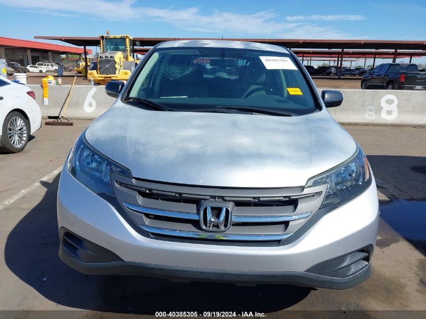 2013 Honda Cr-V Lx VIN: 2HKRM3H3XDH518704 Lot: 40385305