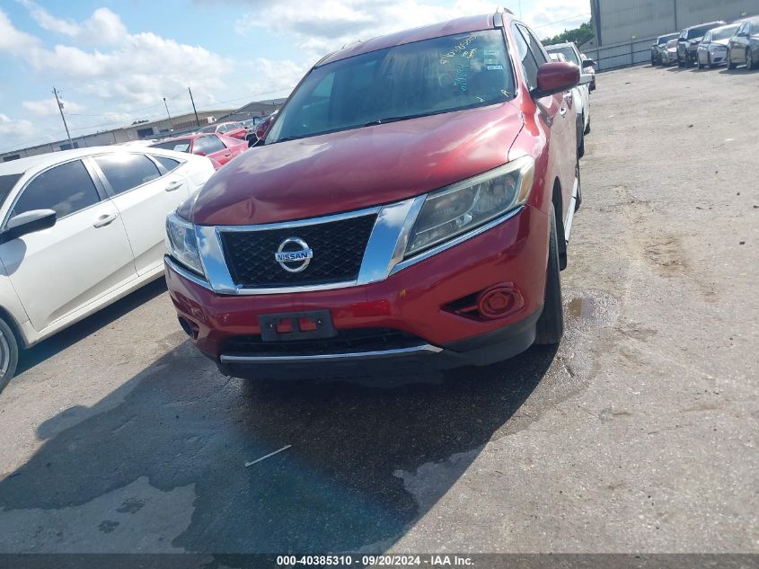 2014 Nissan Pathfinder Sv VIN: 5N1AR2MNXEC670894 Lot: 40385310