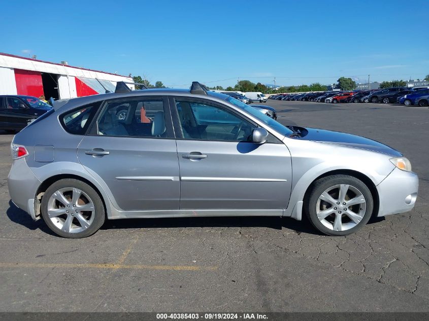 2008 Subaru Impreza Outback Sport VIN: JF1GH63698H828058 Lot: 40385403