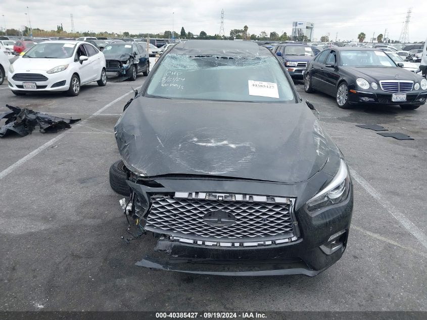 2023 Infiniti Q50 Luxe VIN: JN1EV7BP7PM511673 Lot: 40385427