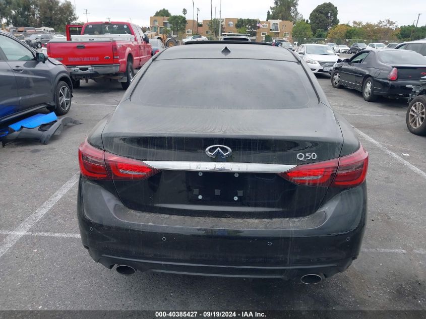 2023 Infiniti Q50 Luxe VIN: JN1EV7BP7PM511673 Lot: 40385427