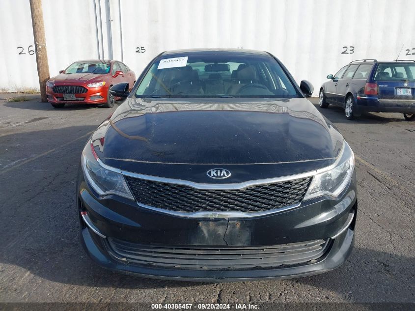 2016 Kia Optima Lx VIN: 5XXGT4L31GG003274 Lot: 40385457