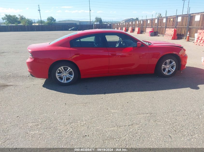 2022 Dodge Charger Sxt Rwd VIN: 2C3CDXBG2NH208196 Lot: 40385471