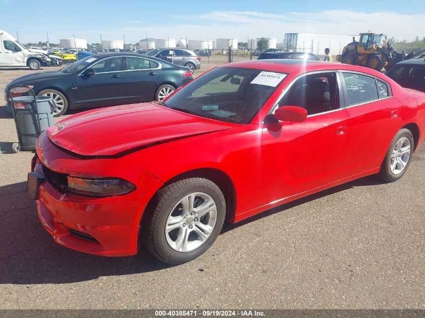 2022 Dodge Charger Sxt Rwd VIN: 2C3CDXBG2NH208196 Lot: 40385471