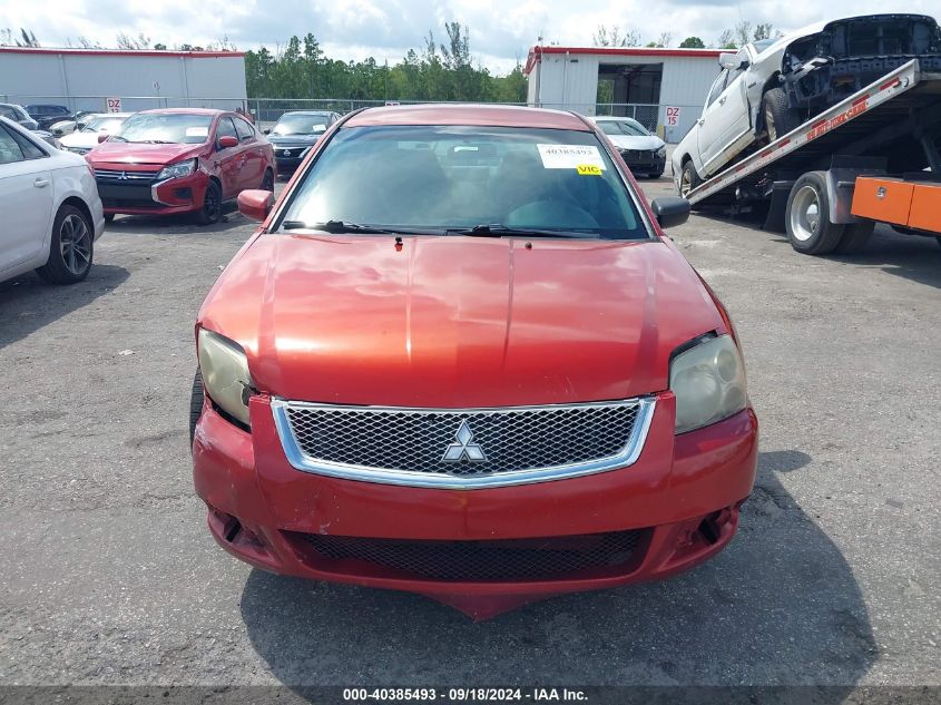 2012 Mitsubishi Galant Fe VIN: 4A32B2FF7CE017909 Lot: 40385493