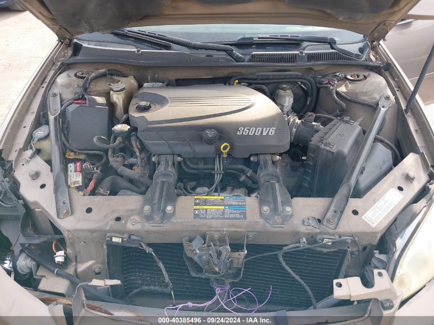 2G1WT58K069223540 2006 Chevrolet Impala Lt
