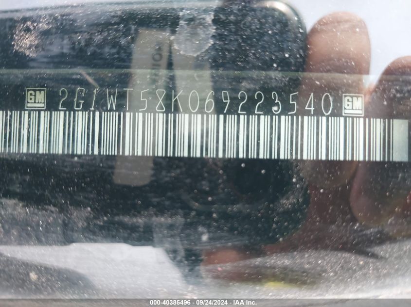 2G1WT58K069223540 2006 Chevrolet Impala Lt