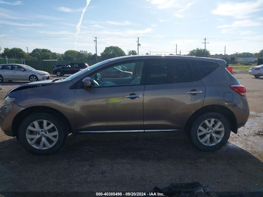 JN8AZ1MW6BW167451 2011 Nissan Murano S