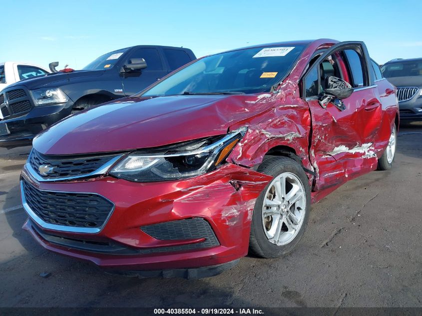 2018 Chevrolet Cruze Lt Auto VIN: 1G1BE5SM5J7220128 Lot: 40385504