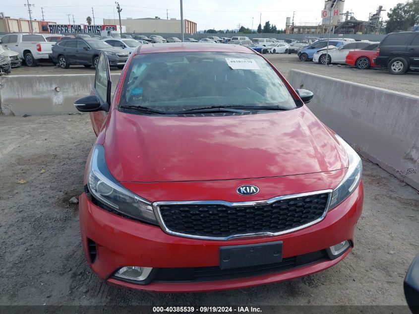 2018 Kia Forte S VIN: 3KPFL4A70JE220557 Lot: 40385539