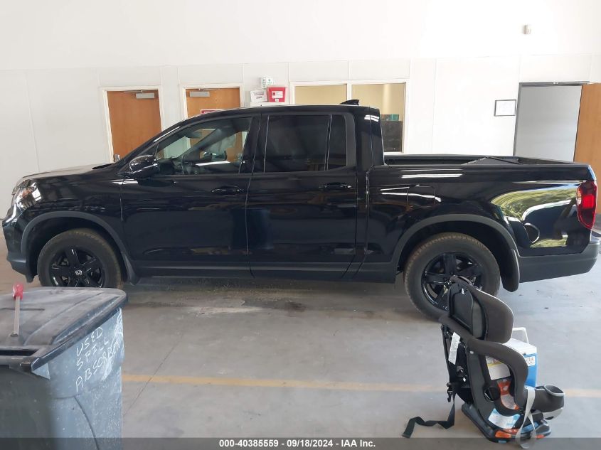 2022 Honda Ridgeline Black Edition VIN: 5FPYK3F86NB024833 Lot: 40385559