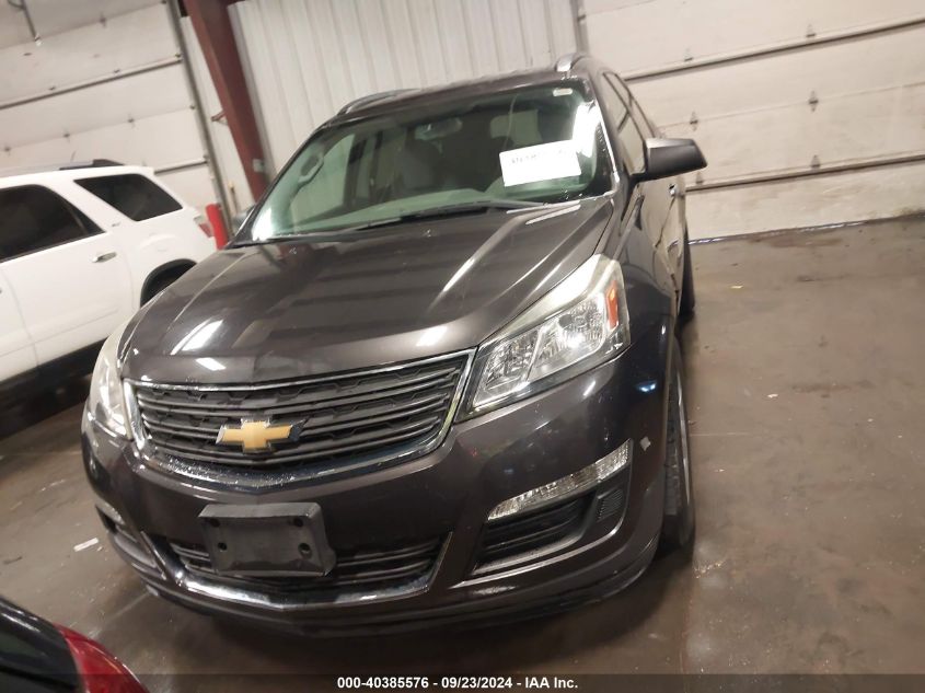 2014 Chevrolet Traverse Ls VIN: 1GNKRFED2EJ308115 Lot: 40385576