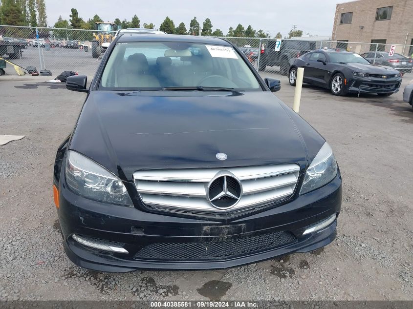 2011 Mercedes-Benz C 300 Luxury/Sport VIN: WDDGF5EBXBR178409 Lot: 40385581