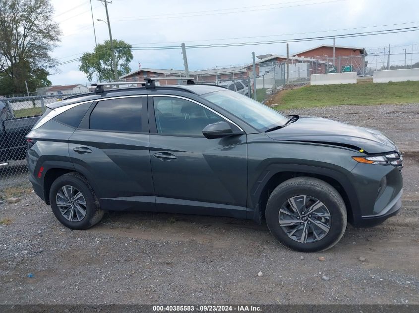 KM8JBCA14PU103475 2023 Hyundai Tucson Hybrid Blue