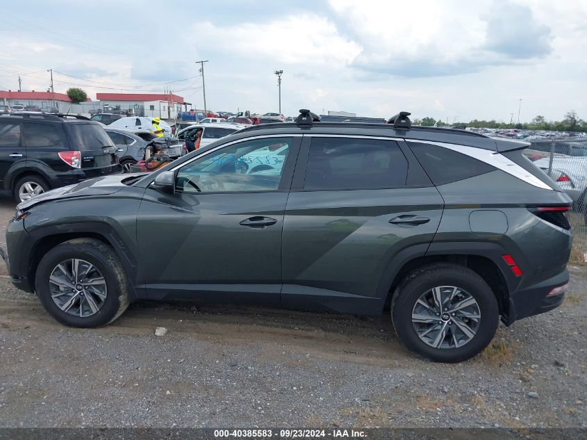 KM8JBCA14PU103475 2023 Hyundai Tucson Hybrid Blue