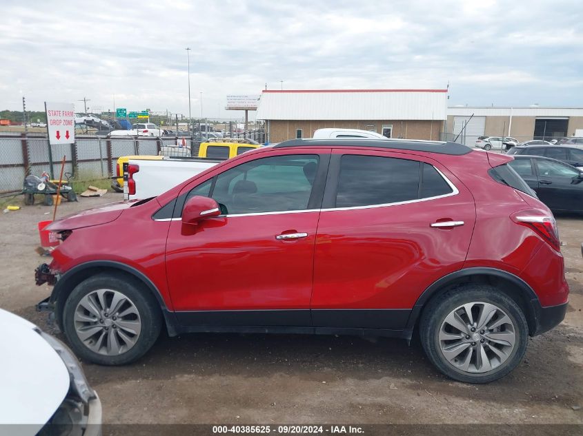 2019 Buick Encore Fwd Preferred VIN: KL4CJASB5KB743057 Lot: 40385625