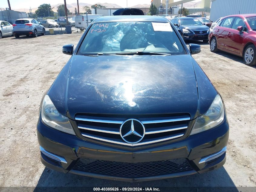 2014 Mercedes-Benz C 250 Luxury/Sport VIN: WDDGF4HB6EA953376 Lot: 40385626