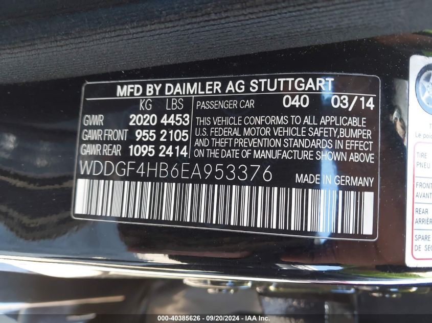 VIN WDDGF4HB6EA953376 2014 Mercedes-Benz C 250, Lux... no.9