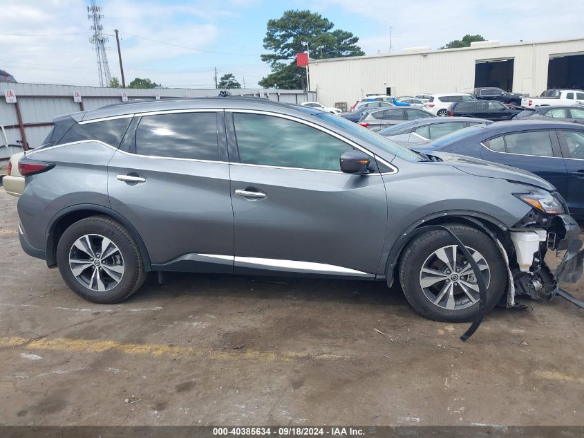 2021 Nissan Murano Sv VIN: 5N1AZ2BJ2MC147352 Lot: 40385634