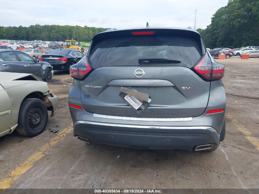 2021 Nissan Murano Sv VIN: 5N1AZ2BJ2MC147352 Lot: 40385634