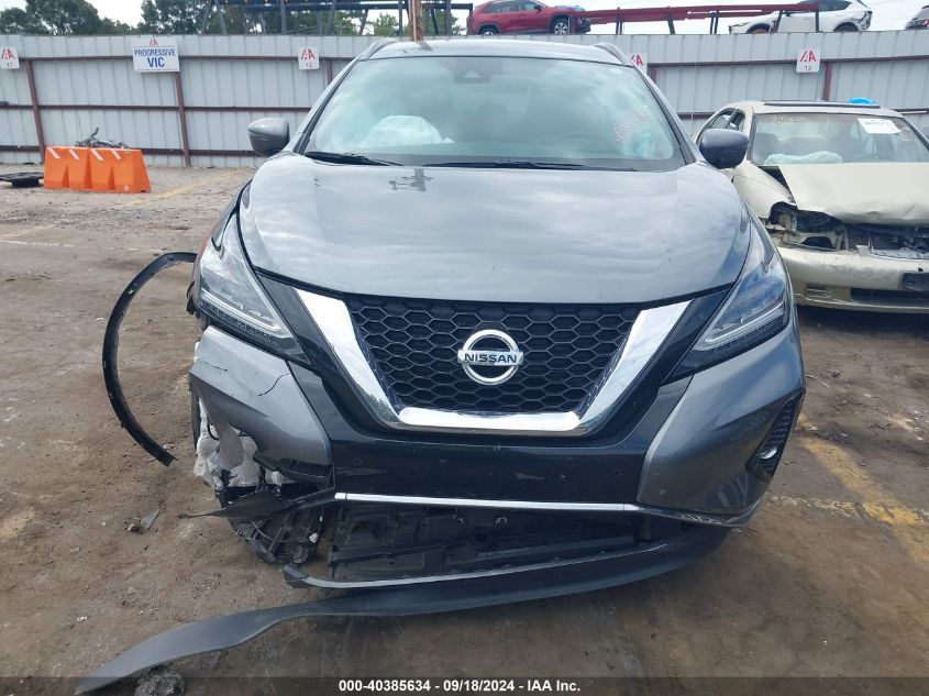 2021 Nissan Murano Sv VIN: 5N1AZ2BJ2MC147352 Lot: 40385634