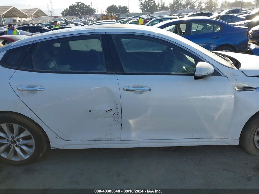 2016 Kia Optima Ex VIN: 5XXGU4L32GG119824 Lot: 40385648