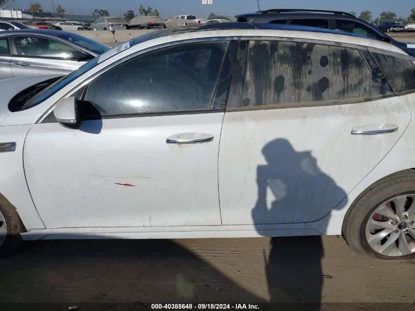 2016 Kia Optima Ex VIN: 5XXGU4L32GG119824 Lot: 40385648