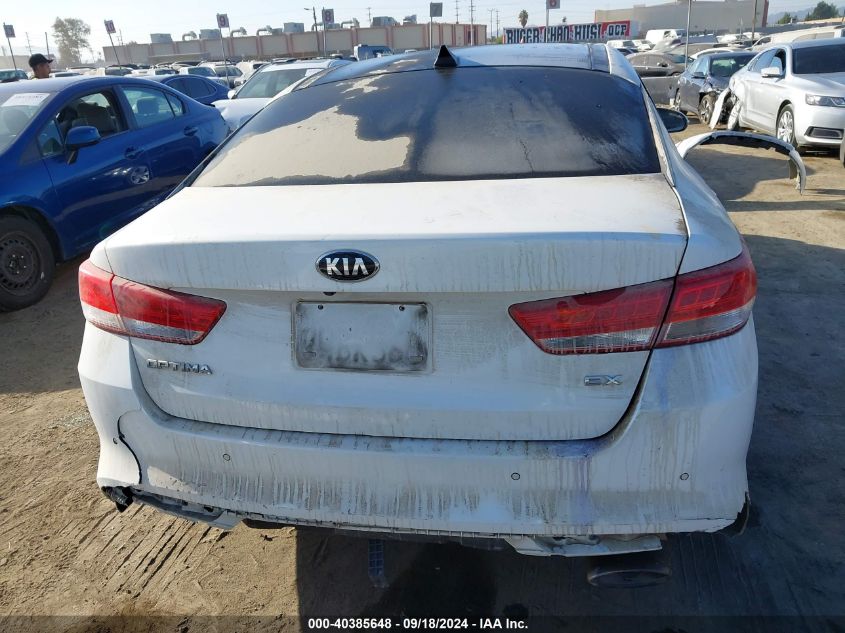 2016 Kia Optima Ex VIN: 5XXGU4L32GG119824 Lot: 40385648