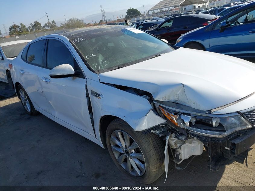 2016 Kia Optima Ex VIN: 5XXGU4L32GG119824 Lot: 40385648